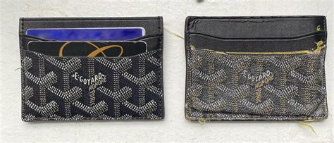 goyard wallet fashionreps review|new goyard cardholder vs after ~4 years of use : r/FashionReps.